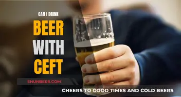 Beer and Ceft: A Safe Mix?