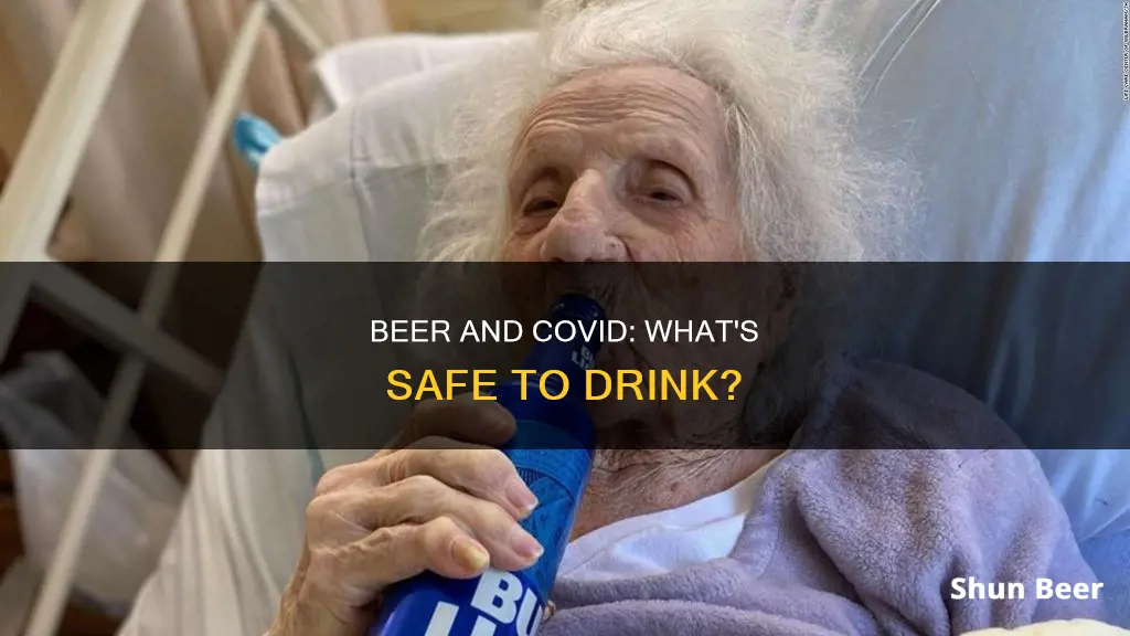 can I drink beer with covid