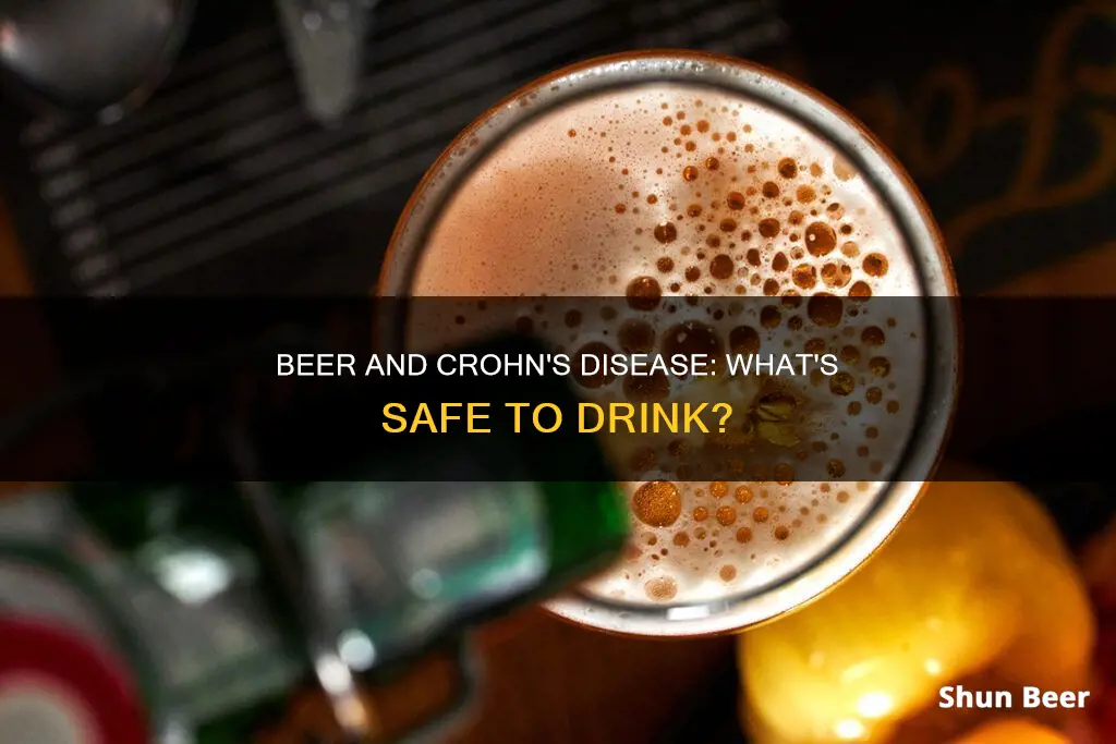 can I drink beer with crohn