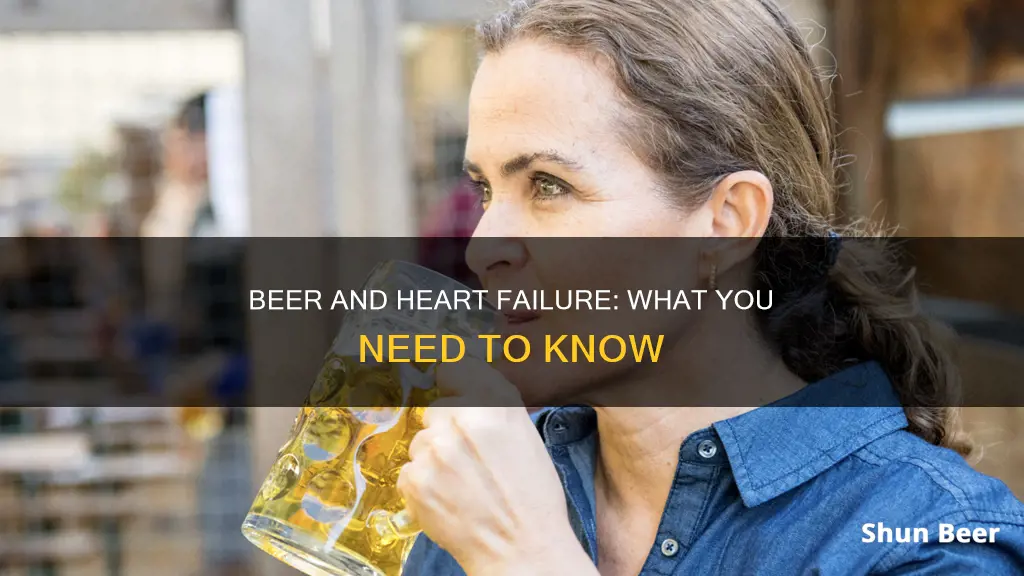 can I drink beer with heart failure