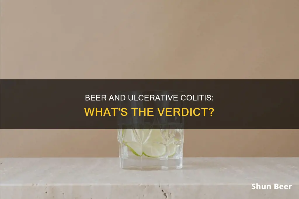 can I drink beer with ulcerative colitis