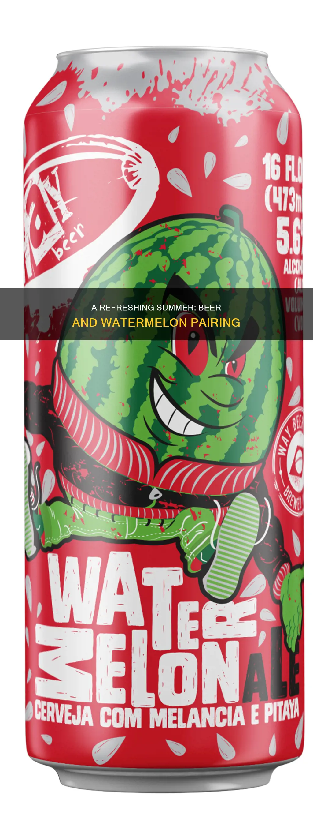 can I drink beer with watermelon