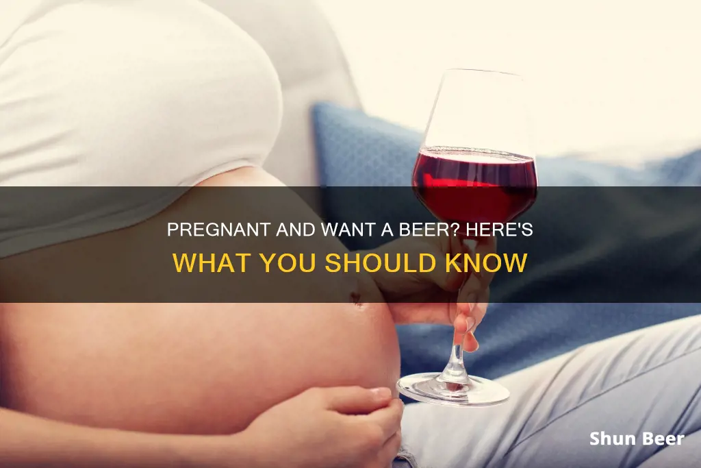 can I drink half a beer while pregnant