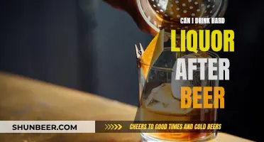 Hard Liquor After Beer: Is It Safe?