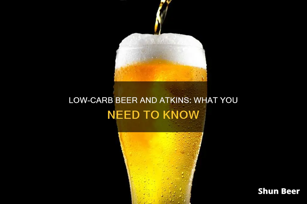 can I drink low carb beer on atkins