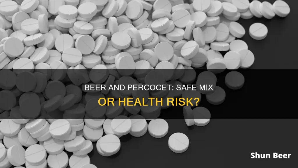 can I drink non alcoholic beer while on percocet