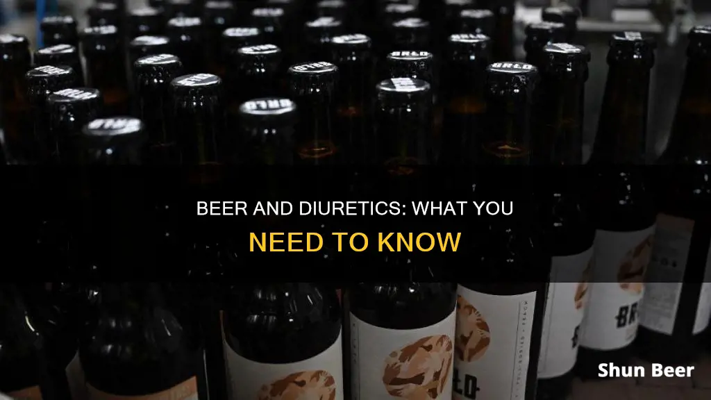 can I drink non alcoholic beer while taking diuretics