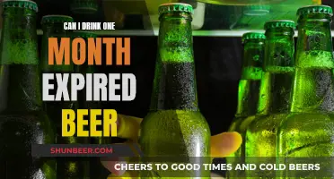 Expired Beer: Is It Safe to Drink After a Month?