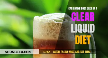 Clear Liquid Diets: Root Beer's Place