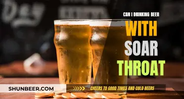 Beer and Sore Throats: Relief or Risk?