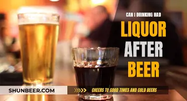 Beer then liquor, never been sicker: Safe drinking habits