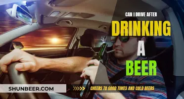 Drinking and Driving: Is One Beer Too Many?