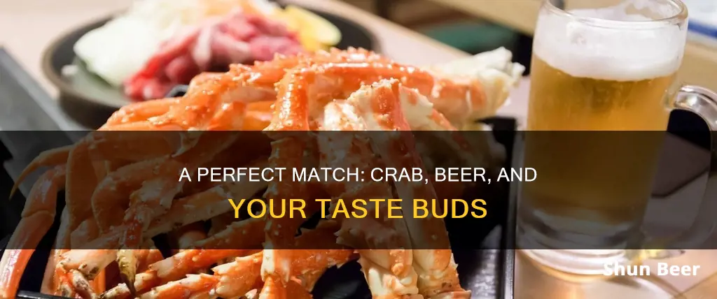 can I eat crab and drink beer