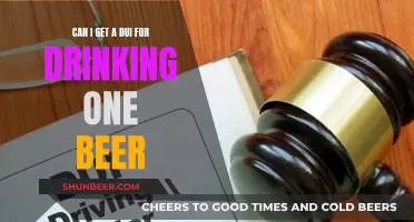 Drinking and Driving: DUI Risks After One Beer