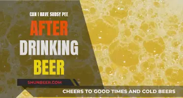 Beer and Bubbles: Can Beer Make Your Pee Sudsy?