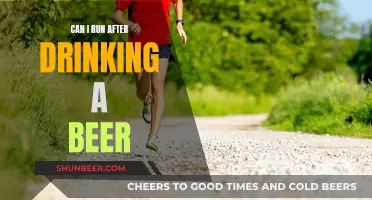 Beer and Running: Is It Safe to Run After Drinking?