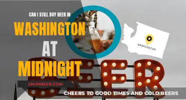 Buying Beer in Washington: Midnight Restrictions and Availability