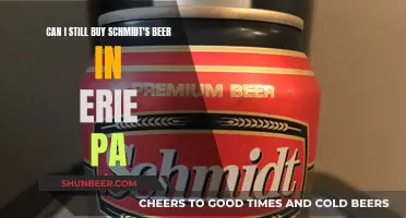 Where to Find Schmidt's Beer in Erie, PA?