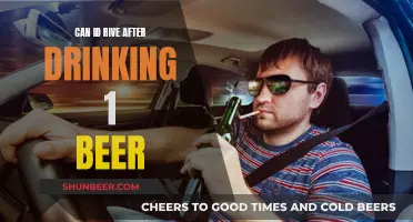 Beer and Driving: Is One Beer Too Many?