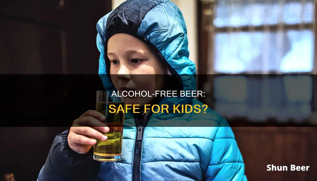 can kids buy alcohol free beer