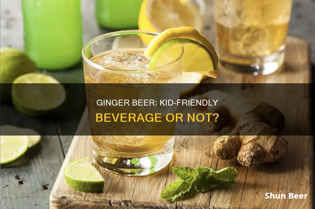 can kids drink ginger beer