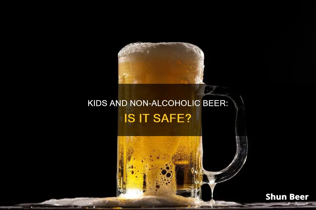 can kids drink non alcoholic beer