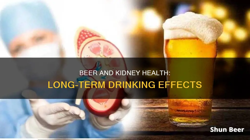 can long term beer drinking effect on kidneys