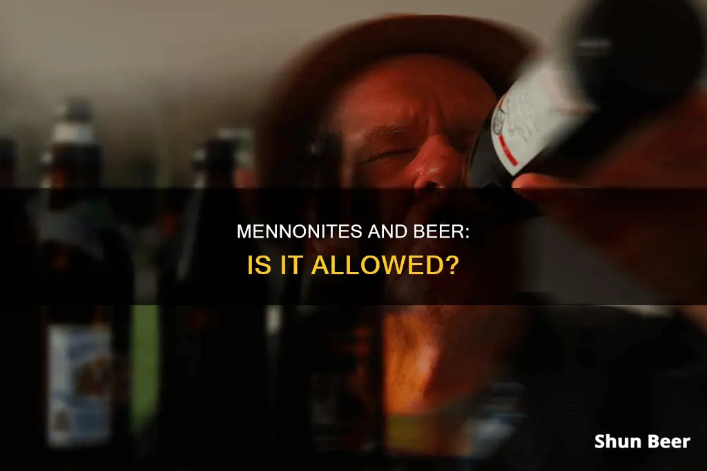 can mennonites drink beer