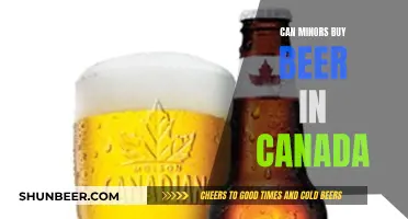 Beer Buying Rules for Minors in Canada