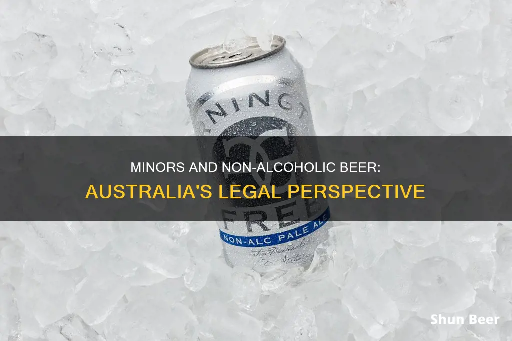 can minors buy non alcoholic beer australia