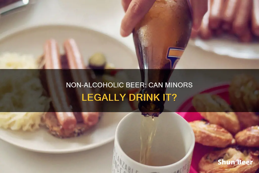 can minors buy non alcoholic beer in new york