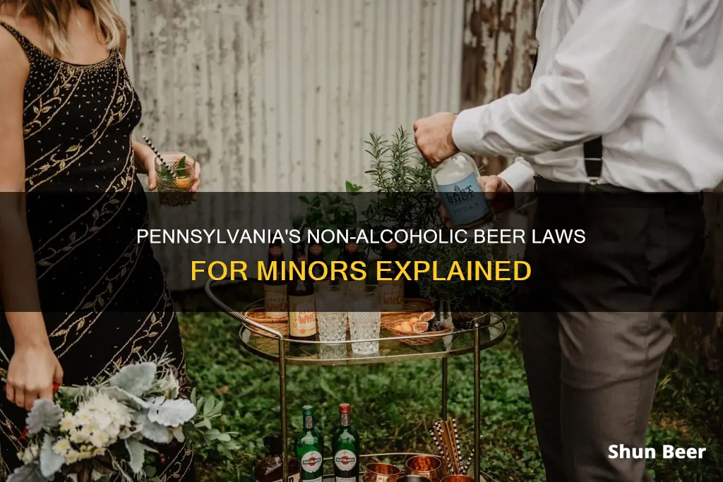 can minors buy non alcoholic beer in pennsylvania