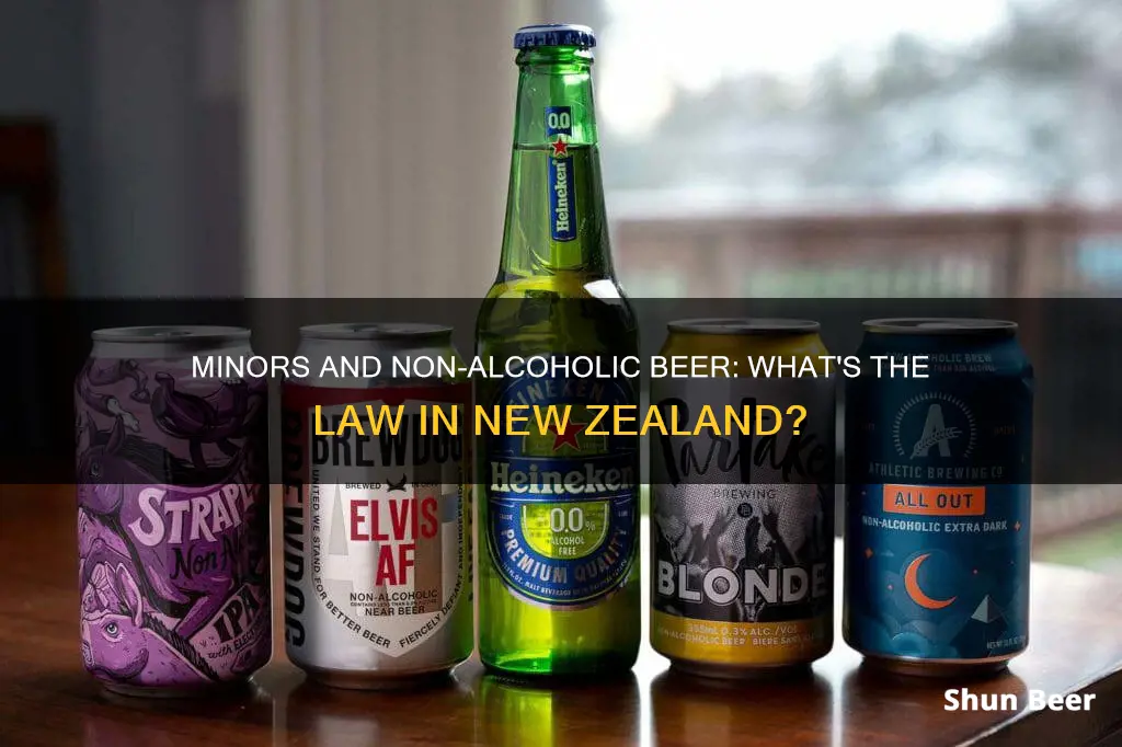 can minors buy non alcoholic beer nz