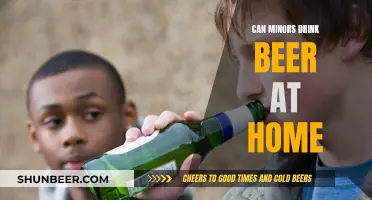 Minors Drinking Beer at Home: What's the Legal Stand?