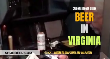 Can Passengers Drink Beer in Virginia?