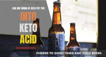 Keto Acid and Beer: One Drink's Impact