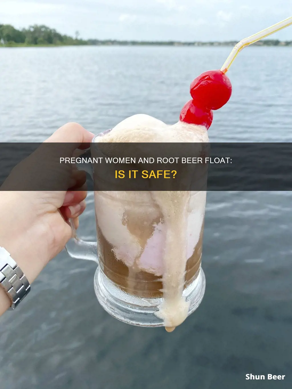 can pregnant women drink root beer float