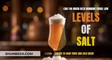 Beer Overload: Low Salt Levels?