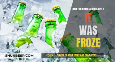 Beer After Freezing: Still Drinkable or Best Avoided?