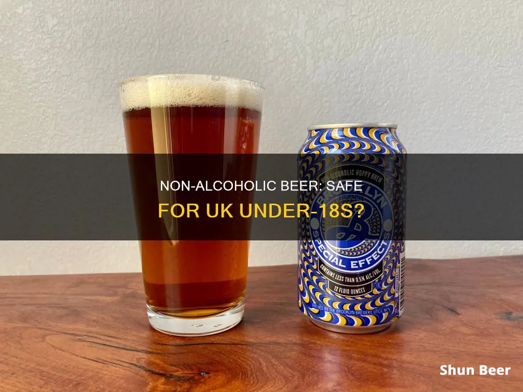 can under 18s drink non alcoholic beer uk