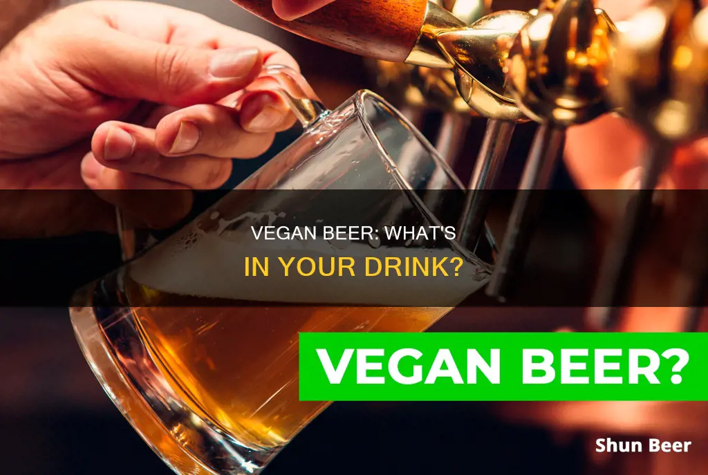 can vegan drink beer