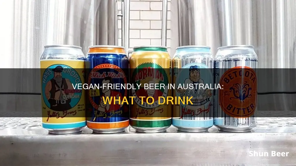 can vegans drink beer australia