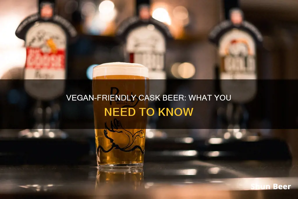 can vegans drink cask beer