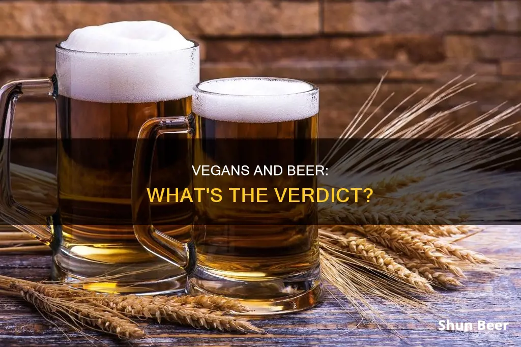 can vegitarians drink beer