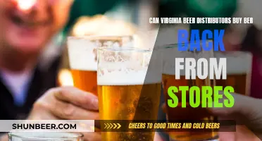 Virginia Beer Distributors: Buying Back Beer from Stores?