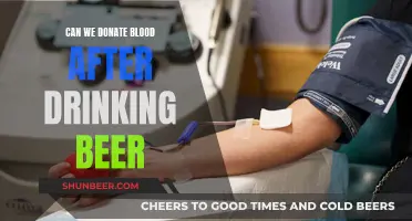 Beer and Blood Donation: What's the Connection?