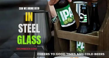 Steel Beer Glasses: Safe Choice?