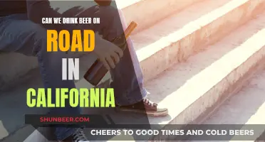 Beer on the Road: California Drinking Laws