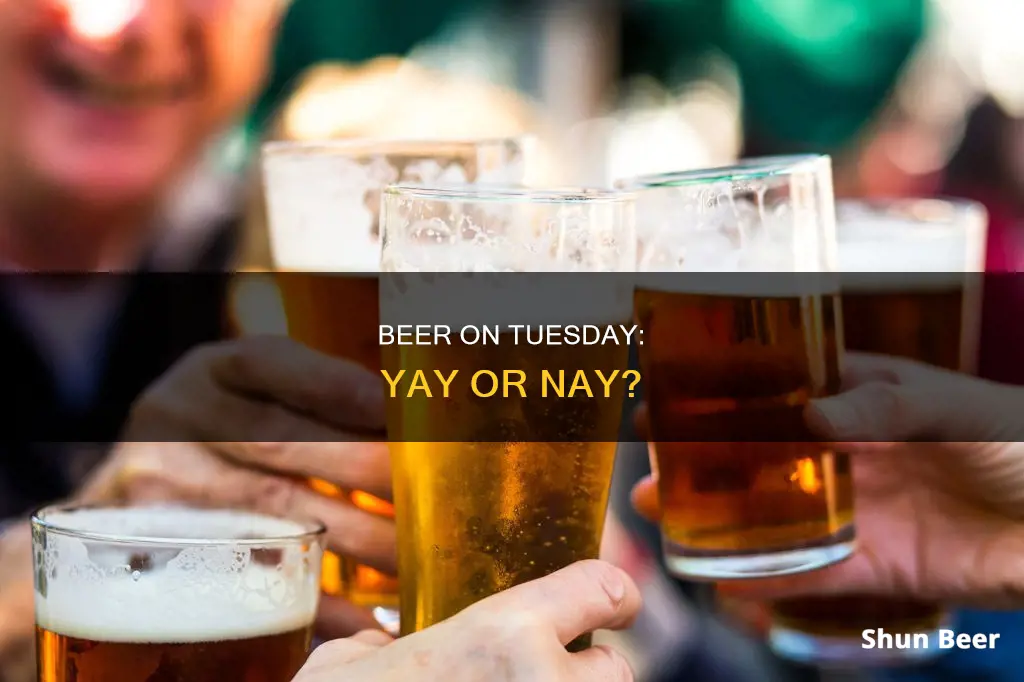 can we drink beer on tuesday