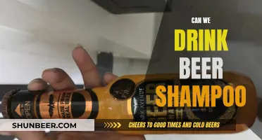 Beer Shampoo: Safe to Drink?